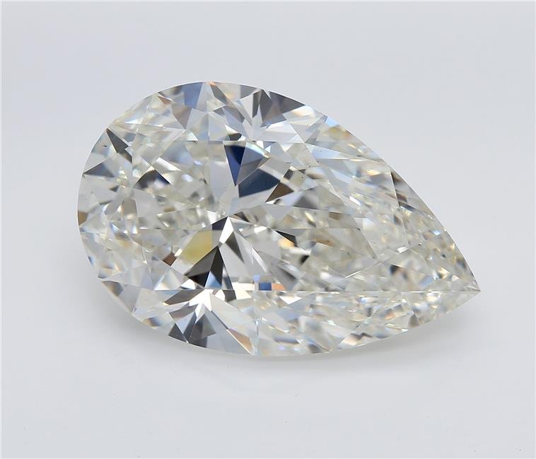 12.18ct G VS1 Rare Carat Ideal Cut Pear Lab Grown Diamond