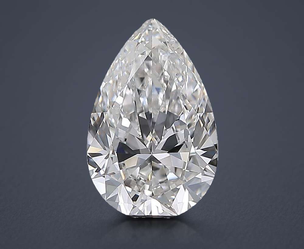 2.00 Carat Pear Natural Diamond