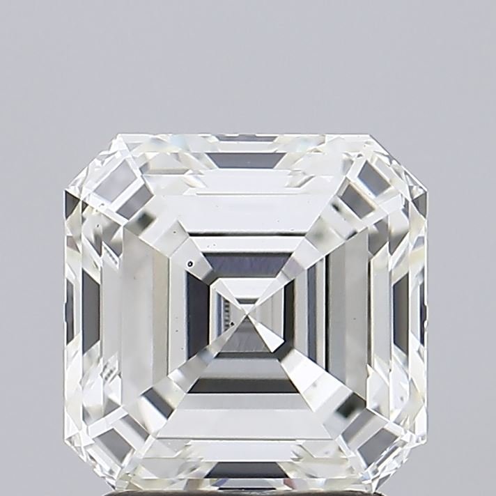 2.10ct H VS1 Excellent Cut Asscher Lab Grown Diamond