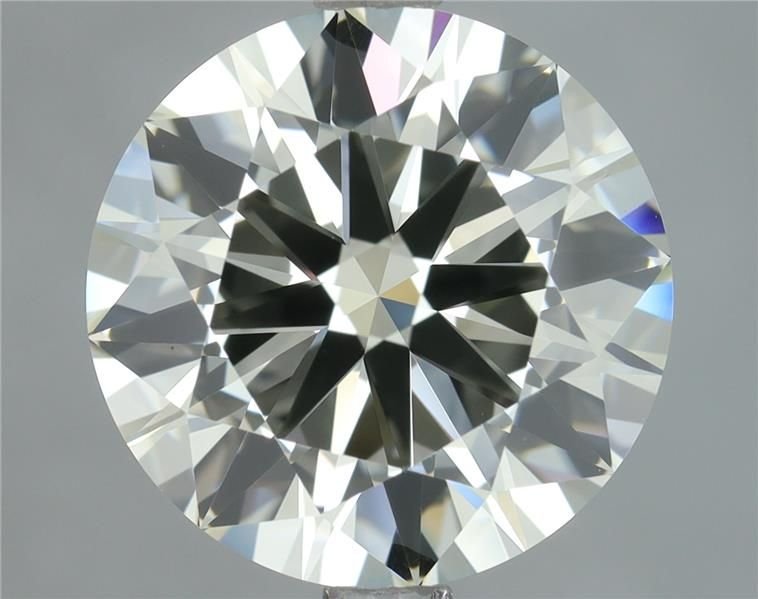3.03ct K VVS1 Rare Carat Ideal Cut Round Diamond