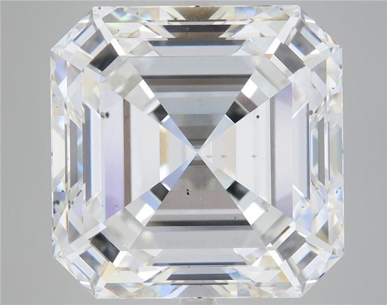 18.11ct G SI1 Rare Carat Ideal Cut Asscher Lab Grown Diamond