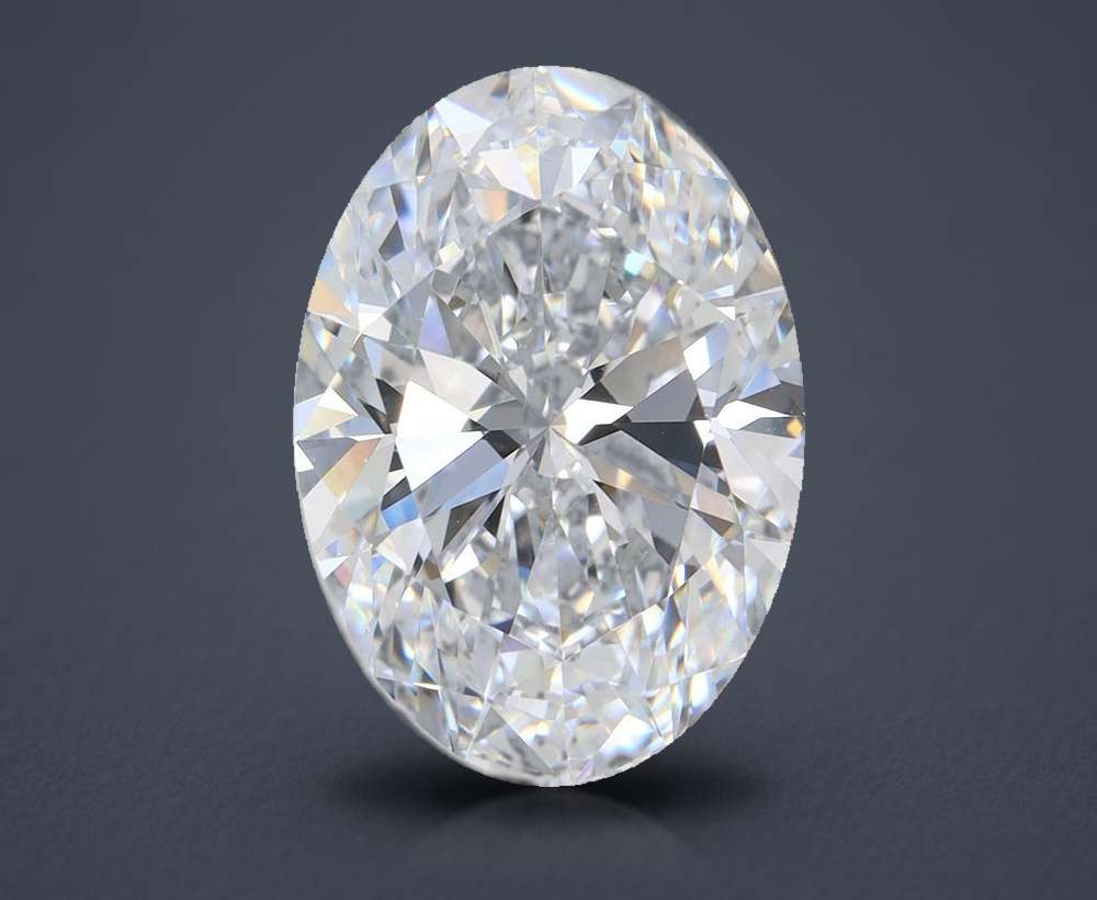 4.01 Carat Oval Lab Diamond