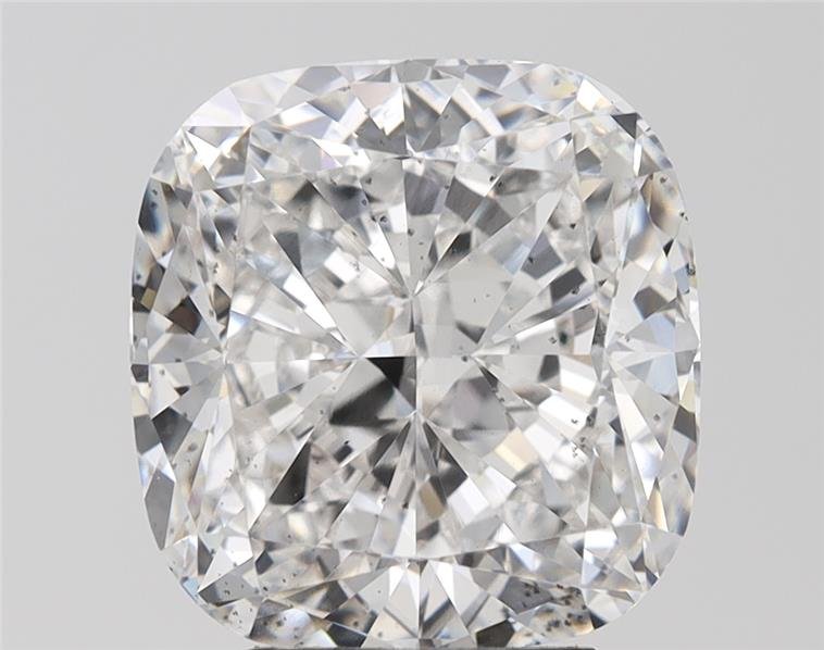 7.05ct F SI1 Rare Carat Ideal Cut Cushion Lab Grown Diamond