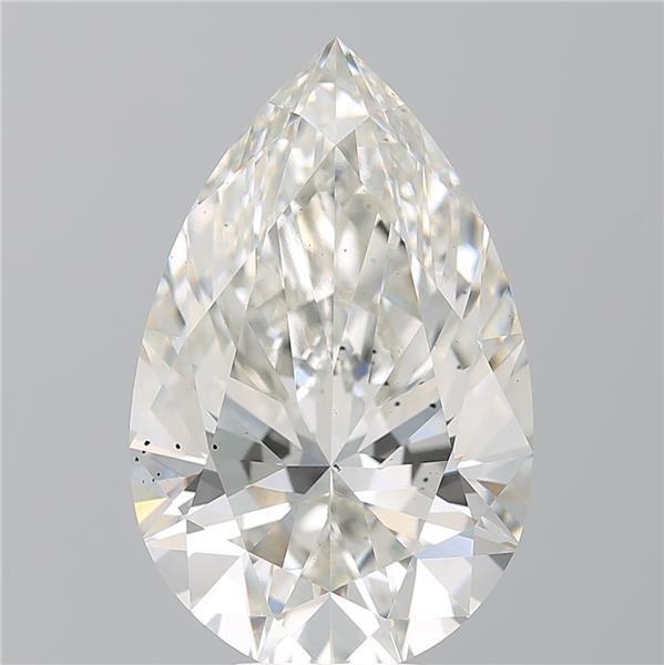 8.28ct G SI1 Rare Carat Ideal Cut Pear Lab Grown Diamond