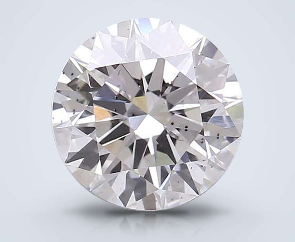2.60 Carat Round Lab Diamond