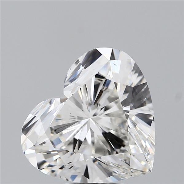 4.50ct G VS2 Rare Carat Ideal Cut Heart Lab Grown Diamond