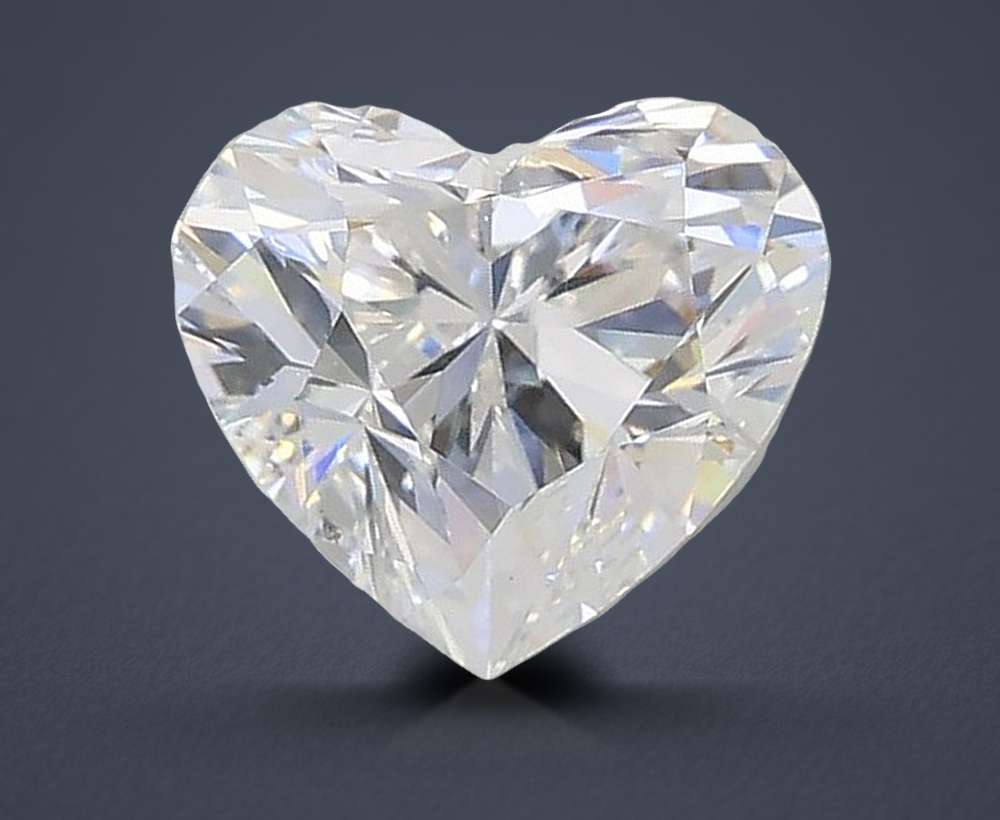 1.00 Carat Heart Lab Diamond