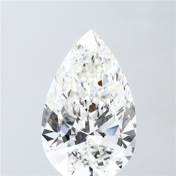 14.05ct G VVS2 Rare Carat Ideal Cut Pear Lab Grown Diamond