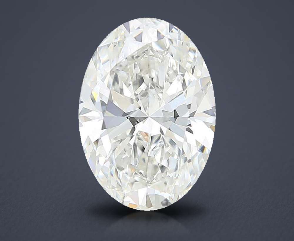 5.27 Carat Oval Lab Diamond