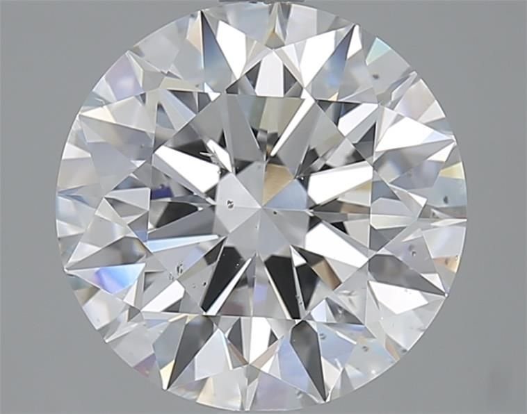 4.03ct E SI1 Rare Carat Ideal Cut Round Diamond