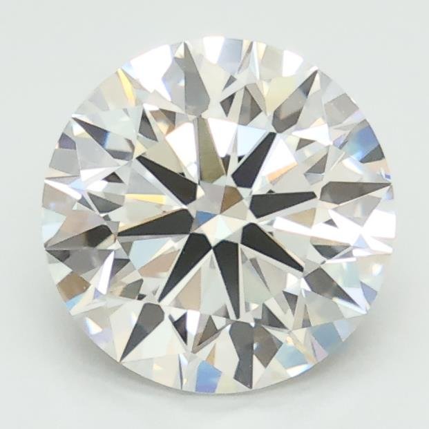 2.01ct F VVS2 Rare Carat Ideal Cut Round Lab Grown Diamond