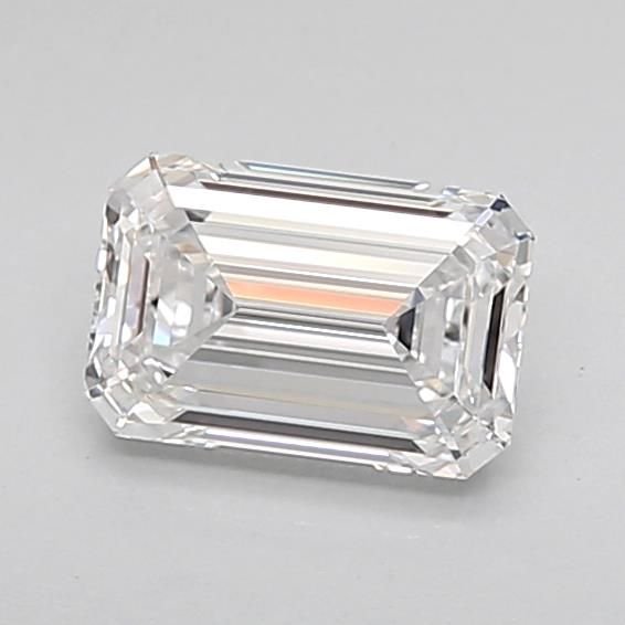 0.84ct D VVS2 Rare Carat Ideal Cut Emerald Lab Grown Diamond