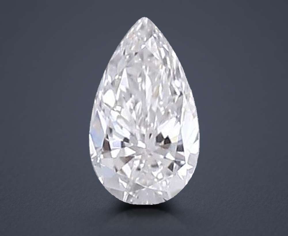 0.24 Carat Pear Lab Diamond