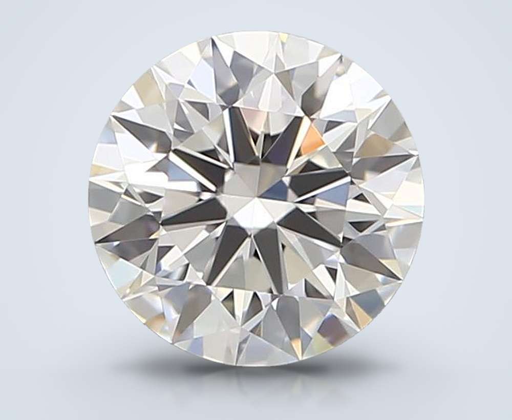 0.59 Carat Round Natural Diamond