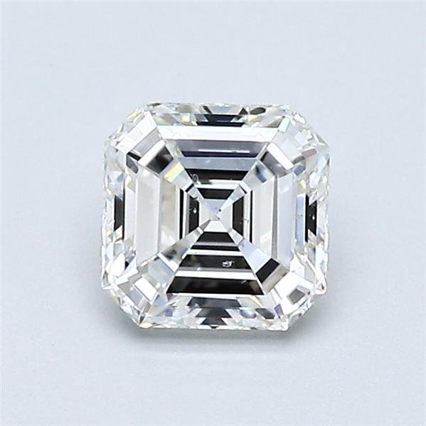 0.75ct G SI1 Very Good Cut Asscher Diamond