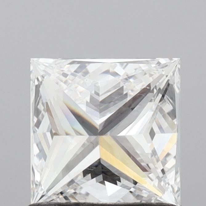 0.86ct E VS1 Rare Carat Ideal Cut Princess Lab Grown Diamond