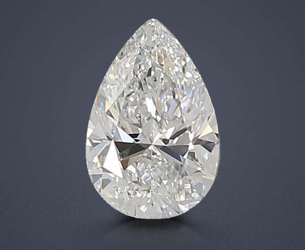 0.83 Carat Pear Lab Diamond
