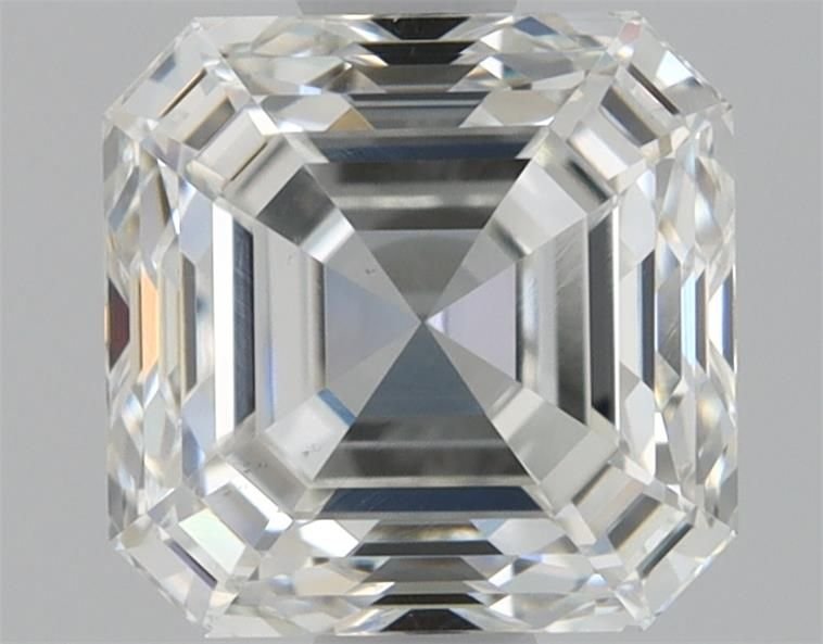 1.12ct H VS2 Rare Carat Ideal Cut Asscher Diamond