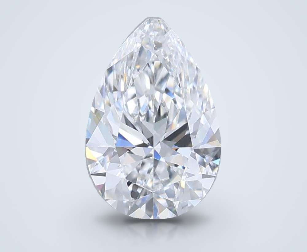 0.90 Carat Pear Natural Diamond