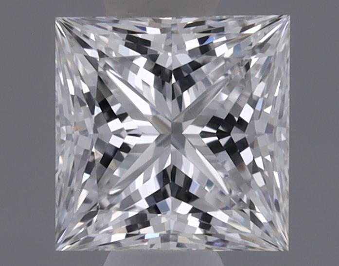 0.63ct D VS1 Rare Carat Ideal Cut Princess Lab Grown Diamond