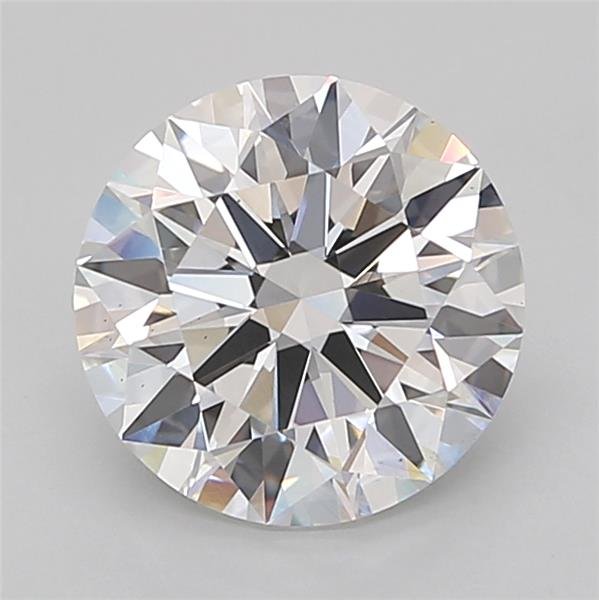 2.54ct F VS1 Rare Carat Ideal Cut Round Lab Grown Diamond