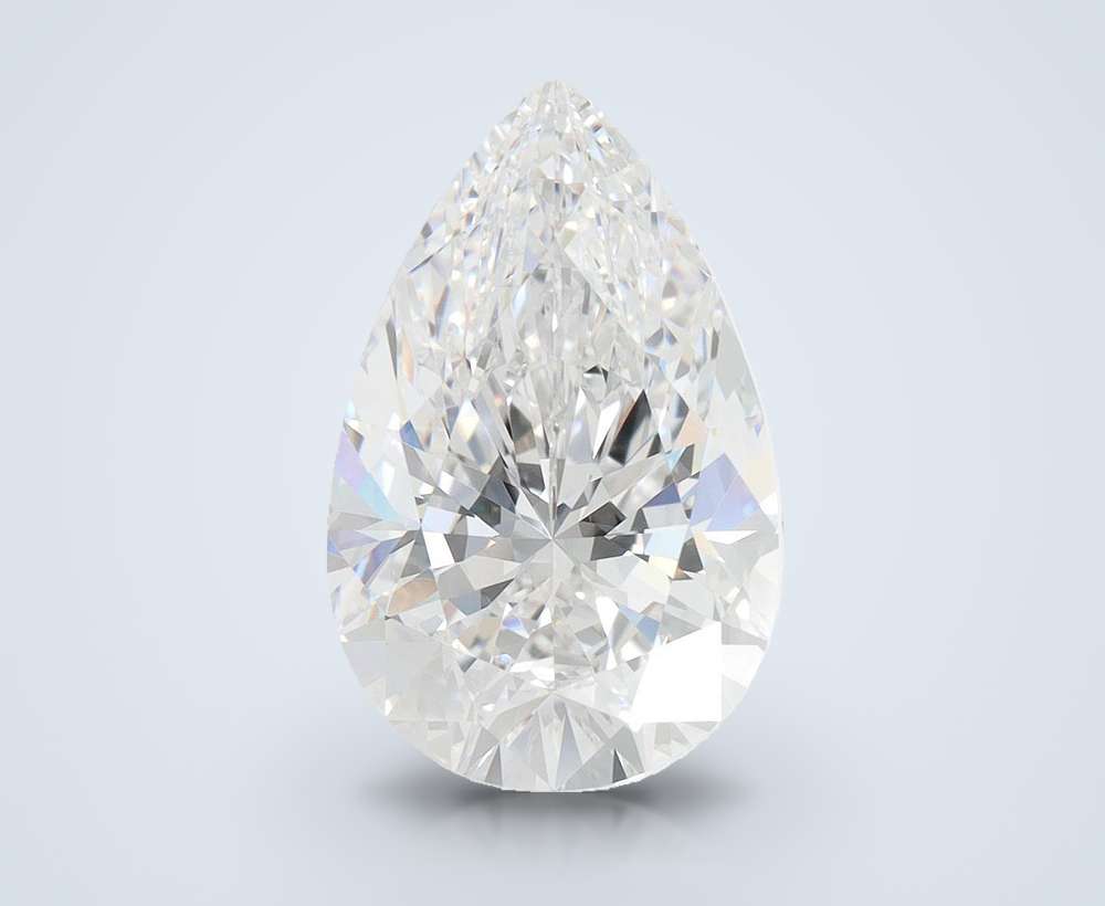 5.23 Carat Pear Lab Diamond