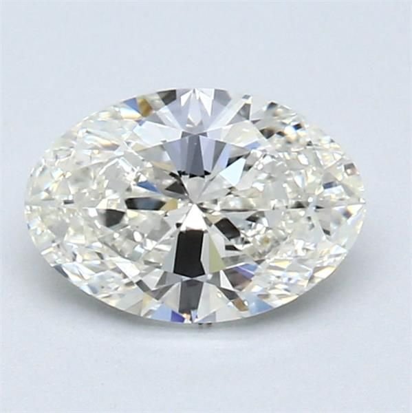 1.00ct H VS2 Very Good Cut Oval Diamond