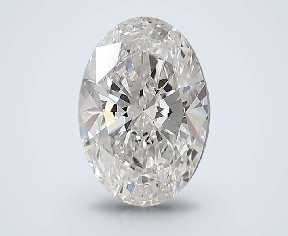 2.00 Carat Oval Lab Diamond