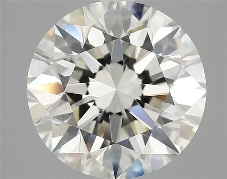 4.10ct J VVS2 Rare Carat Ideal Cut Round Diamond