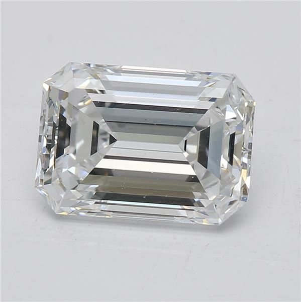 2.42ct D VS1 Excellent Cut Emerald Diamond