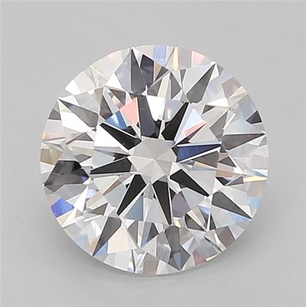 3.03ct E VS1 Rare Carat Ideal Cut Round Lab Grown Diamond