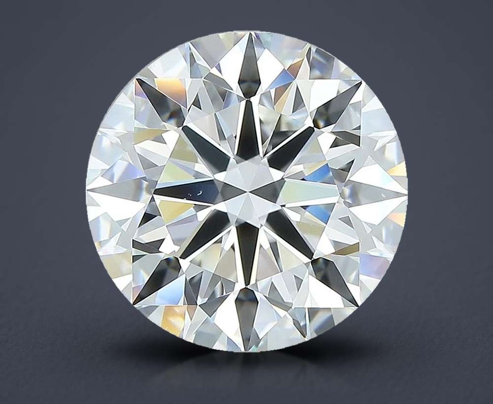 6.57 Carat Round Natural Diamond