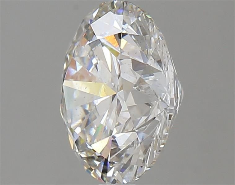 3.67ct F SI1 Rare Carat Ideal Cut Round Lab Grown Diamond