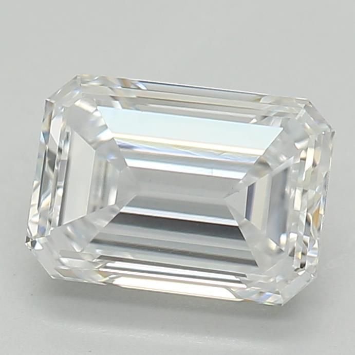 0.76ct D VS1 Very Good Cut Emerald Lab Grown Diamond