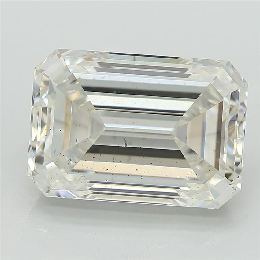3.51ct G SI2 Very Good Cut Emerald Lab Grown Diamond