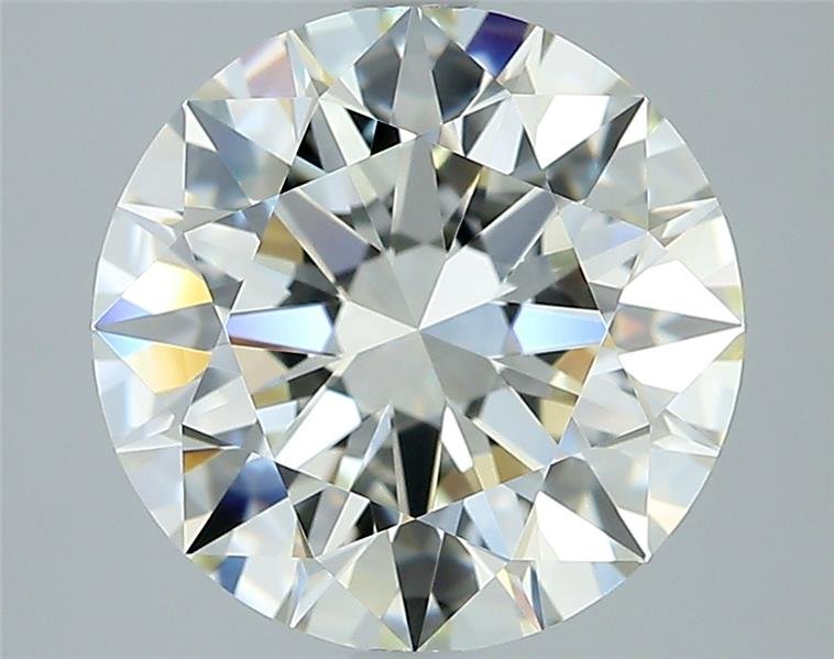 3.09ct K VVS1 Excellent Cut Round Diamond