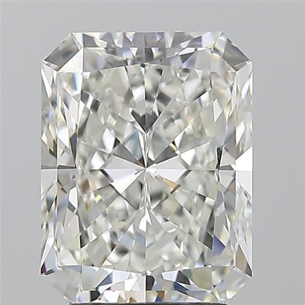 3.01ct J VS2 Rare Carat Ideal Cut Radiant Diamond