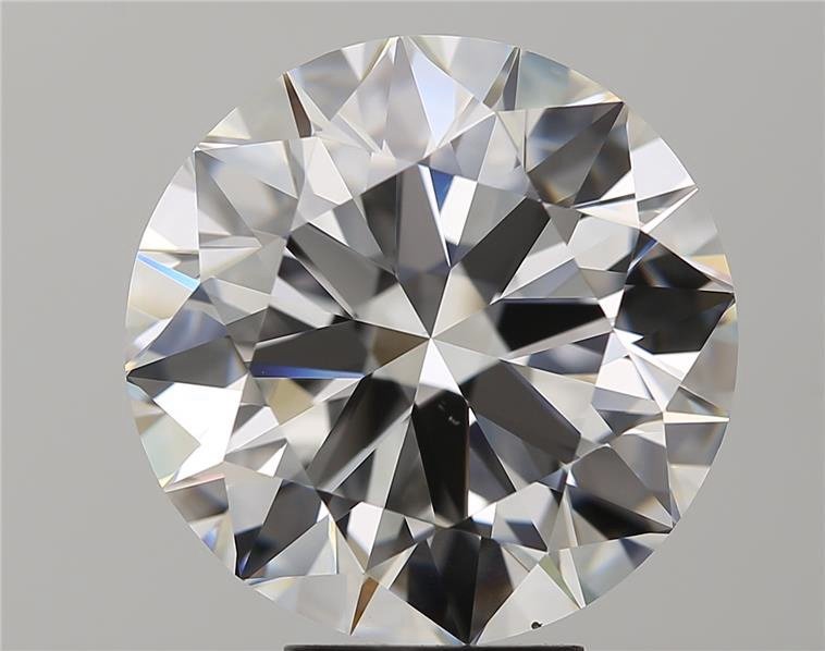 7.00ct F VS2 Rare Carat Ideal Cut Round Diamond