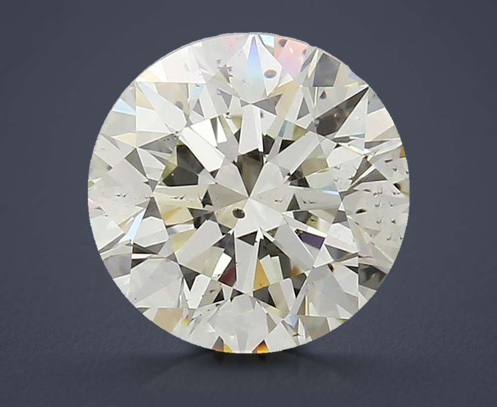 3.00 Carat Round Natural Diamond