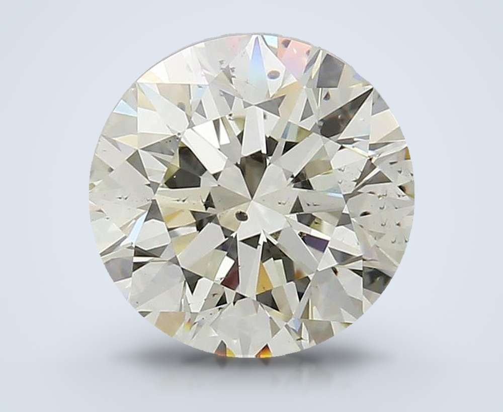 3.00 Carat Round Natural Diamond