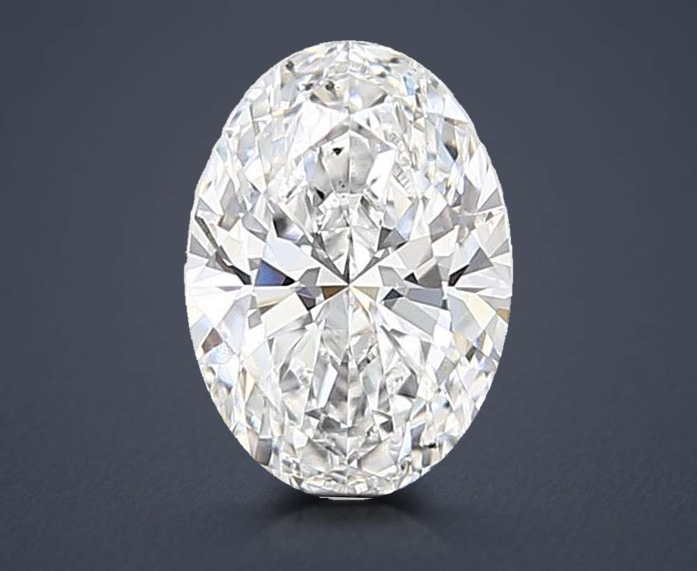 1.53 Carat Oval Lab Diamond