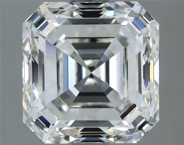 3.03ct I VS2 Very Good Cut Asscher Diamond
