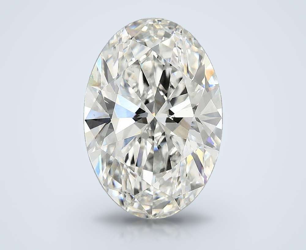 6.00 Carat Oval Lab Diamond