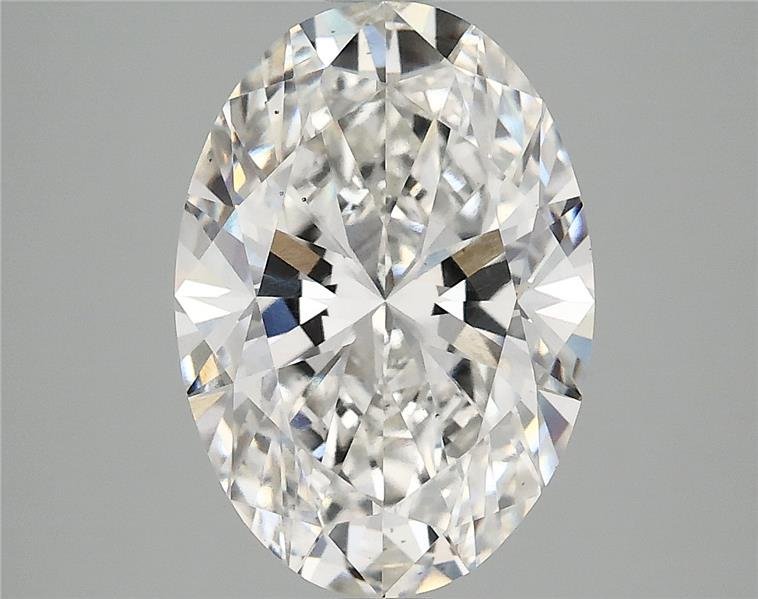 3.91 Carat Oval Lab Diamond