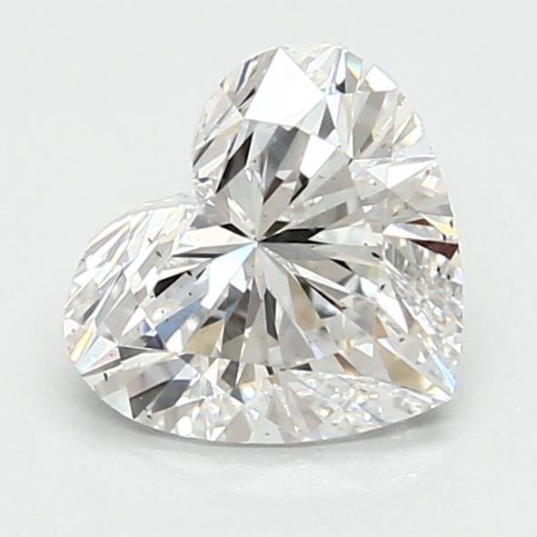 1.25ct D SI1 Rare Carat Ideal Cut Heart Lab Grown Diamond