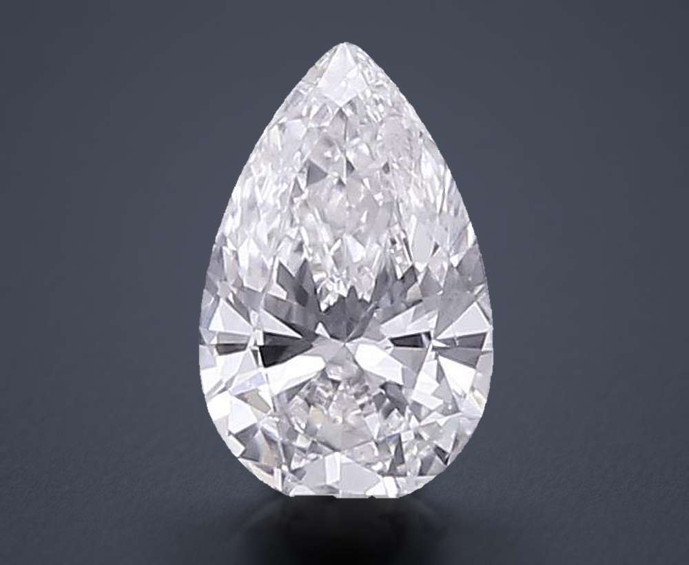 0.32 Carat Pear Lab Diamond