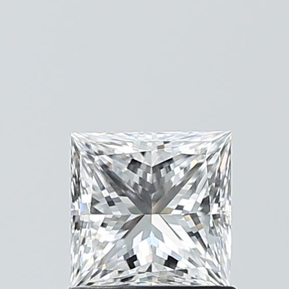 1.07ct D VVS2 Very Good Cut Princess Lab Grown Diamond