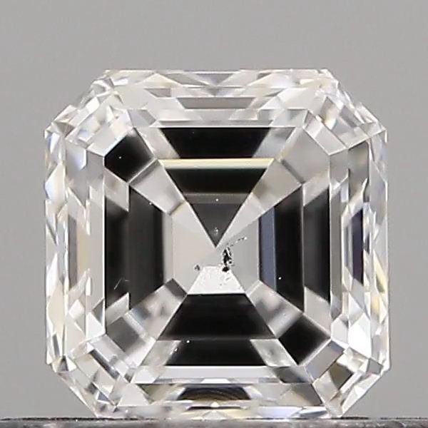 0.50ct E SI1 Very Good Cut Asscher Diamond