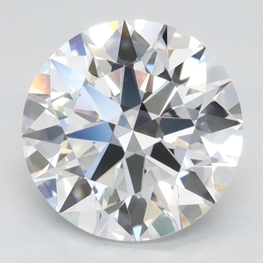 2.21ct D IF Rare Carat Ideal Cut Round Lab Grown Diamond
