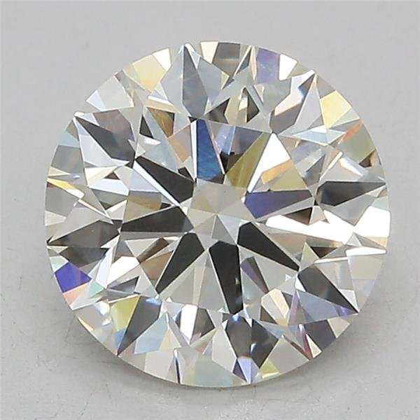 2.73ct J VS1 Rare Carat Ideal Cut Round Lab Grown Diamond
